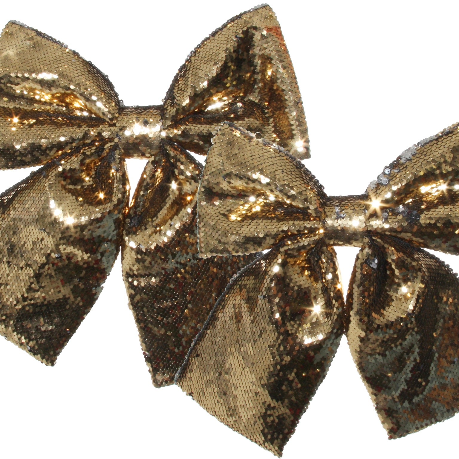 Collection Image for Christmas Ornaments – Picture of Two Gold Bows