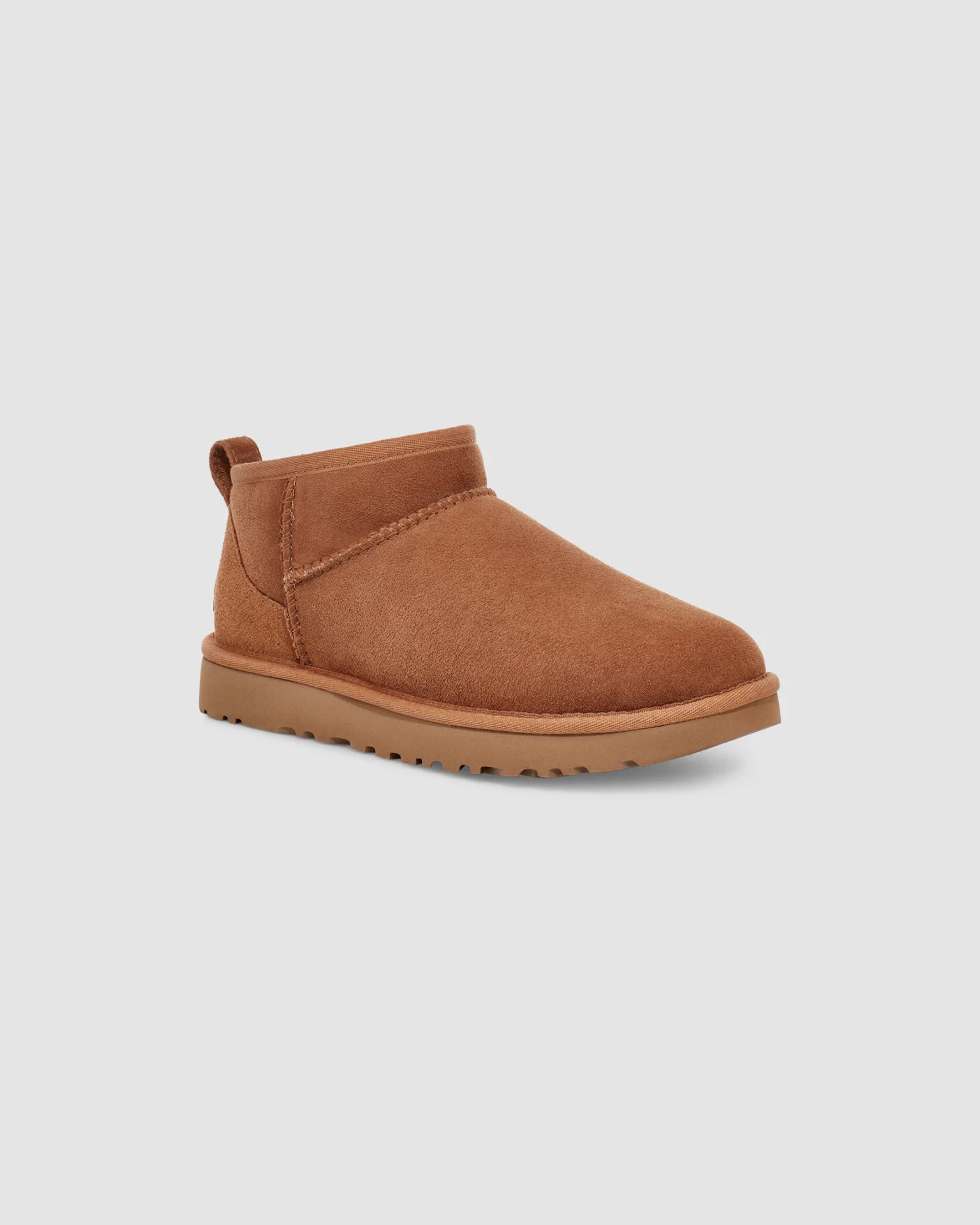 UGG W Classic Ultra Mini Chestnut - hvittrad.no