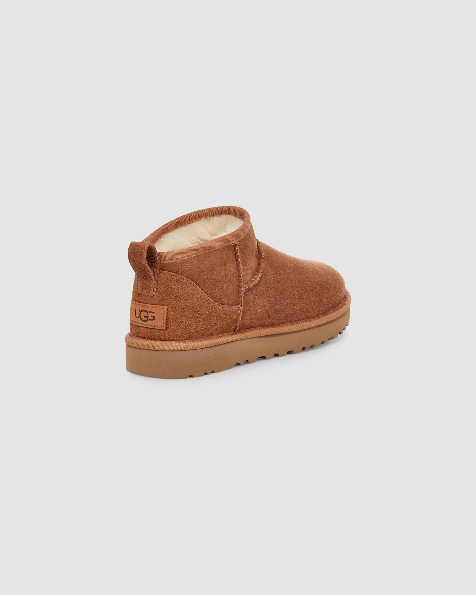 UGG W Classic Ultra Mini Chestnut - hvittrad.no