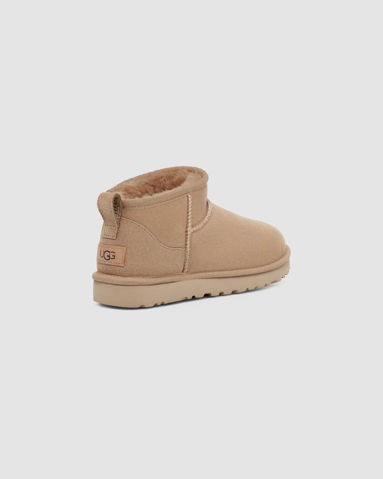 UGG W Classic Ultra Mini Sand - hvittrad.no