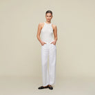 Lois Culotte 6649 Linen Colour White - hvittrad.no