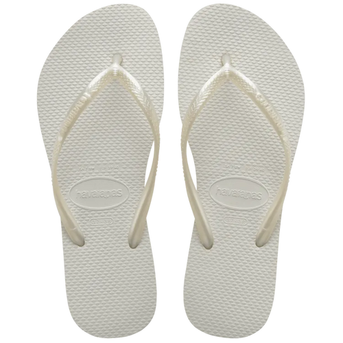 Slim Flip Flops White