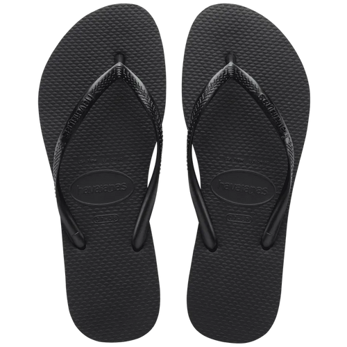 Slim Flip Flops Black