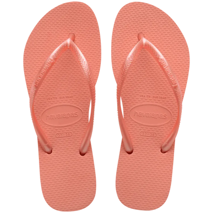 Slim Flip Flops Peach Rose