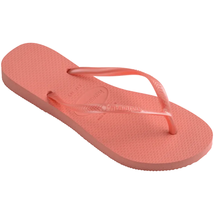 Slim Flip Flops Peach Rose