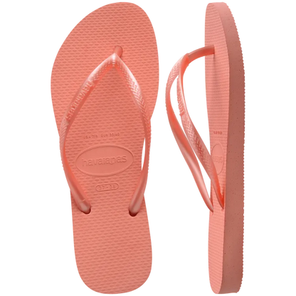 Slim Flip Flops Peach Rose