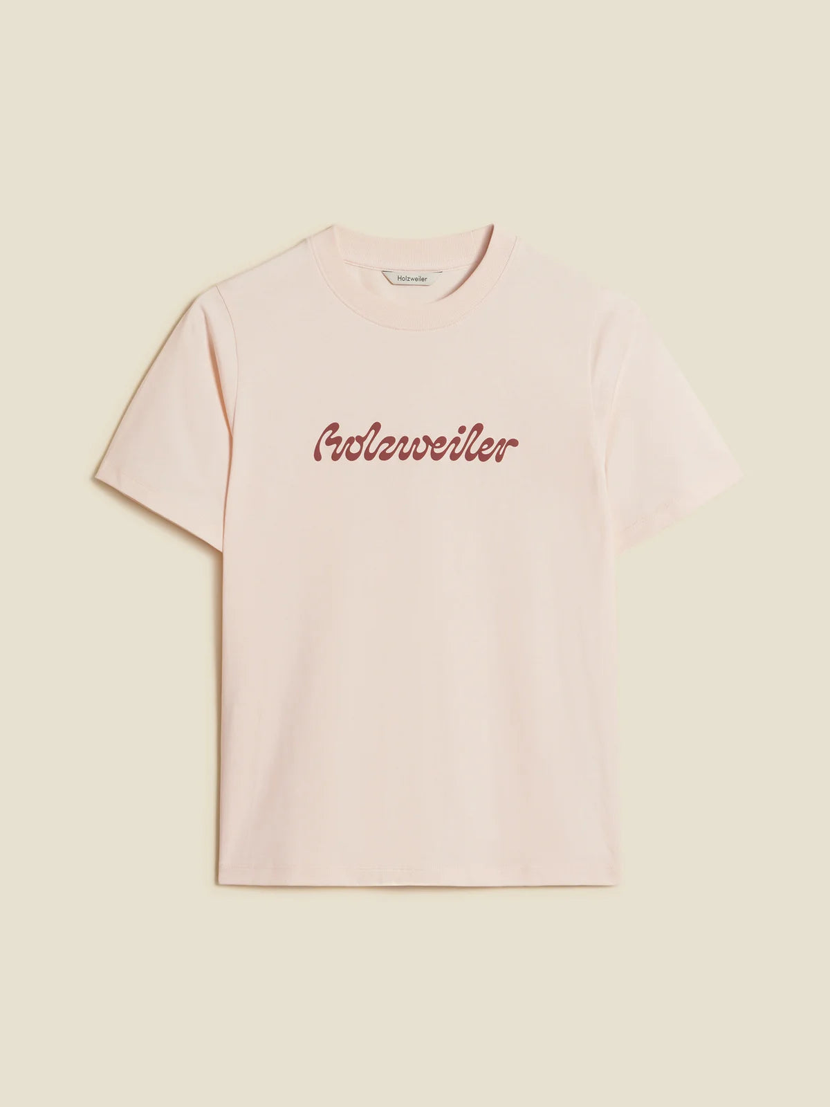 Holzweiler Penny Tee Lt. Pink - hvittrad.no