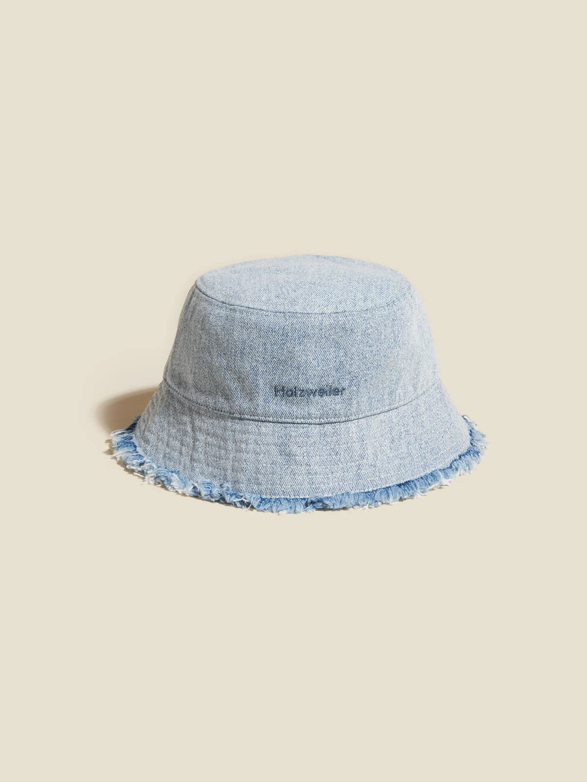 Holzweiler Pafe Denim Bucket Hat Lt. Blue - hvittrad.no