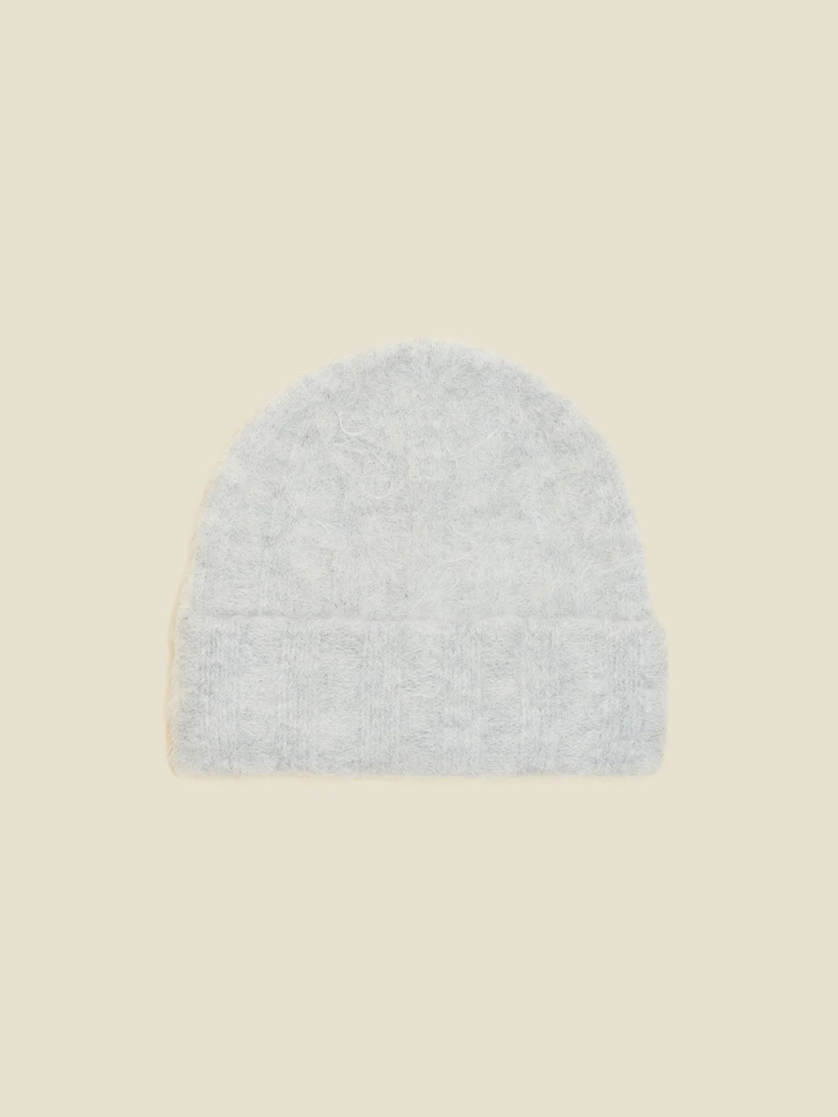 Erica Fluffy Beanie Lt. Grey