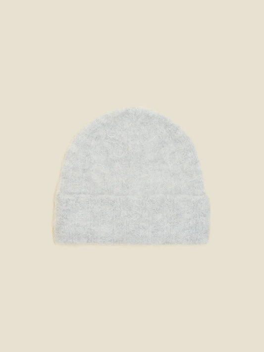 Erica Fluffy Beanie Lt. Grey