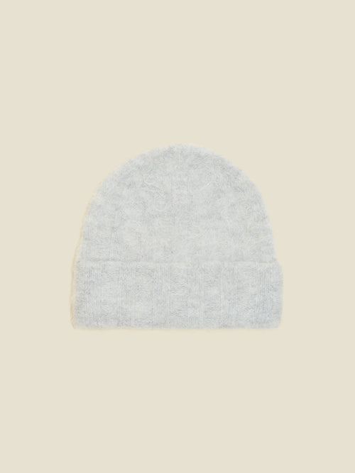 Erica Fluffy Beanie Lt. Grey