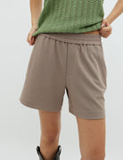 Mbym Phillipa Short-M Edviwa Shorts Cinder - hvittrad.no