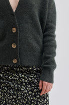 Second Female Brookline Knit Cardigan Kambaba - hvittrad.no