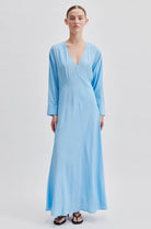 Second Female Silicas Dress Alaskan Blue - hvittrad.no