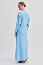 Second Female Silicas Dress Alaskan Blue - hvittrad.no