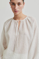 Second Female Tascha Blouse White - hvittrad.no