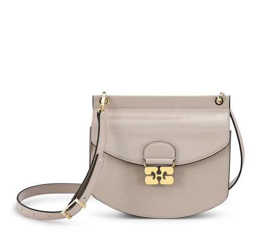 Apo-G Bag Small Patent Oyster Gray