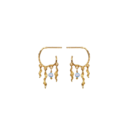 Maanesten Bayou Earrings - hvittrad.no