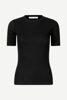 Samsøe Samsøe Saalexo T-Shirt 7542 Black - hvittrad.no