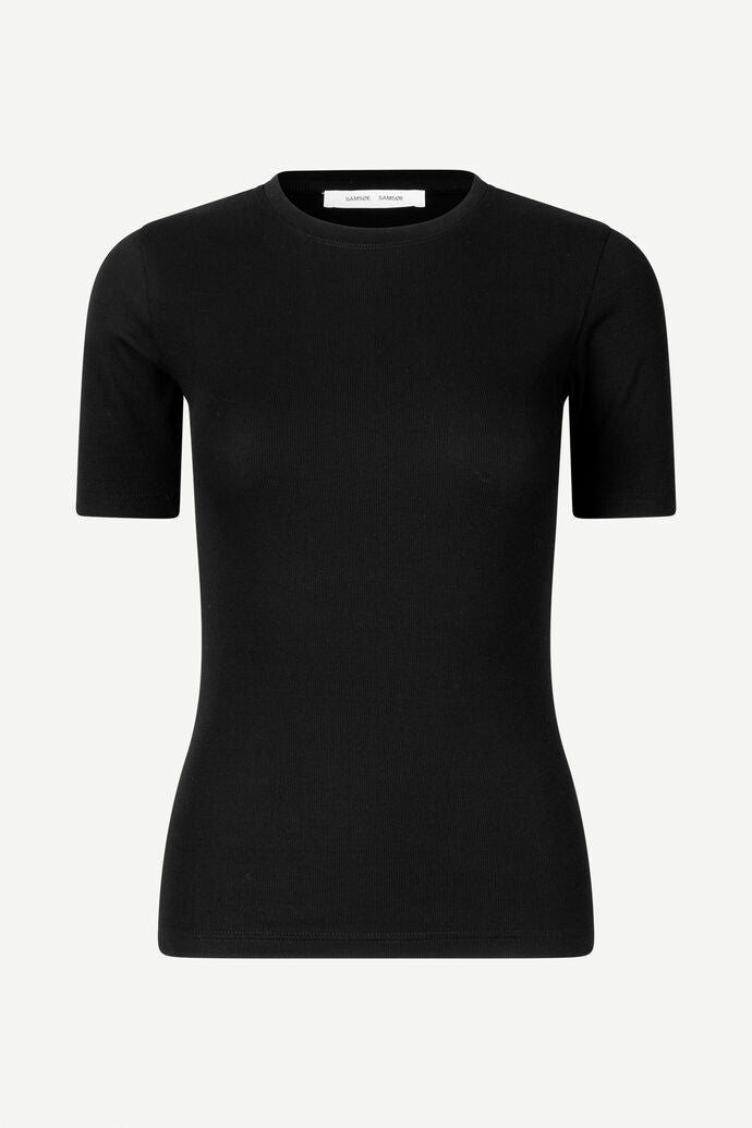 Samsøe Samsøe Saalexo T-Shirt 7542 Black - hvittrad.no