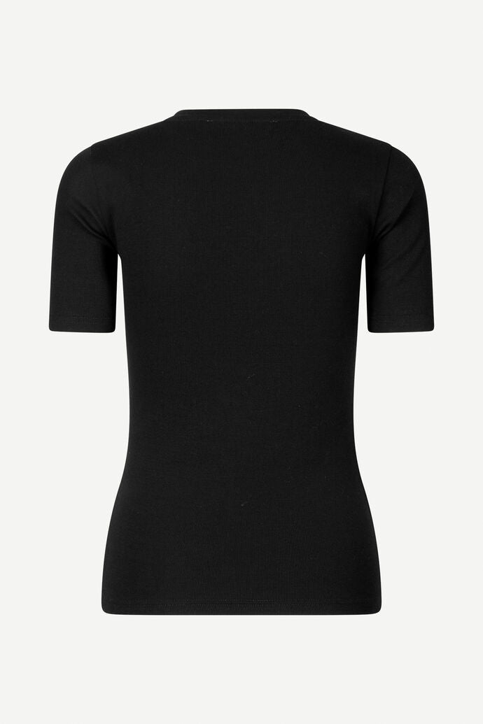 Samsøe Samsøe Saalexo T-Shirt 7542 Black - hvittrad.no