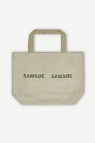 Samsøe Samsøe Frinka Shopper 11672 Abbey Stone - hvittrad.no