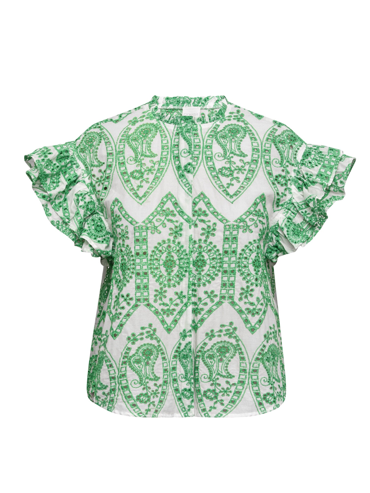 Gossia LeoneGO Mie Shirt Grass Green - hvittrad.no