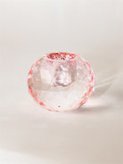 Cest Bon Crystal Holder Light Pink 6x6x4,5cm - hvittrad.no