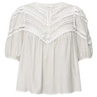 Gossia KatarinaGO Blouse Off-White - hvittrad.no