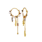 Maanesten Lyra Earrings - hvittrad.no