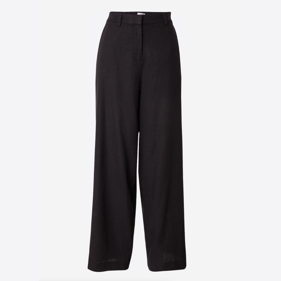 MSCH Copenhagen Jovene Ginia HW Pants Black - hvittrad.no