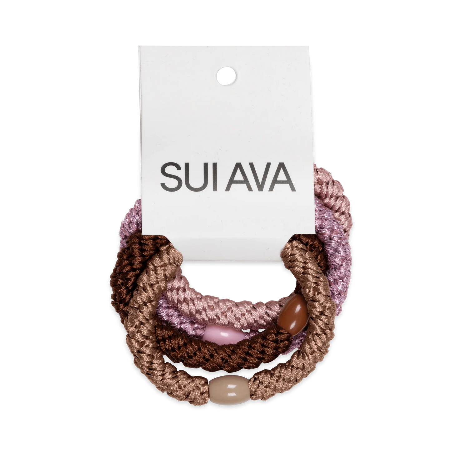 Sui Ava 4-Pack Basic Essentials Elastics Rosa Energy - hvittrad.no