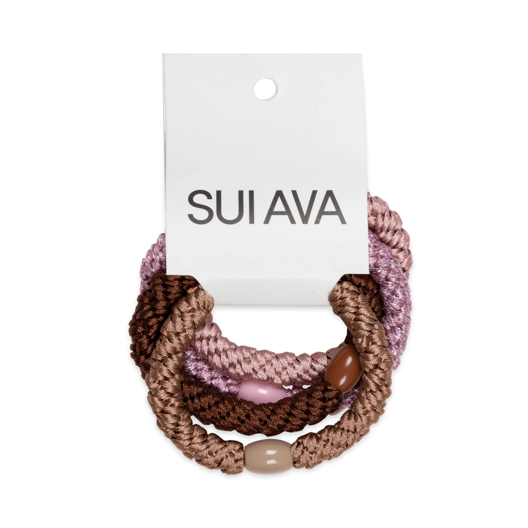 Sui Ava 4-Pack Basic Essentials Elastics Rosa Energy - hvittrad.no