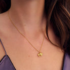 Maanesten Marnie Necklace Gold - hvittrad.no