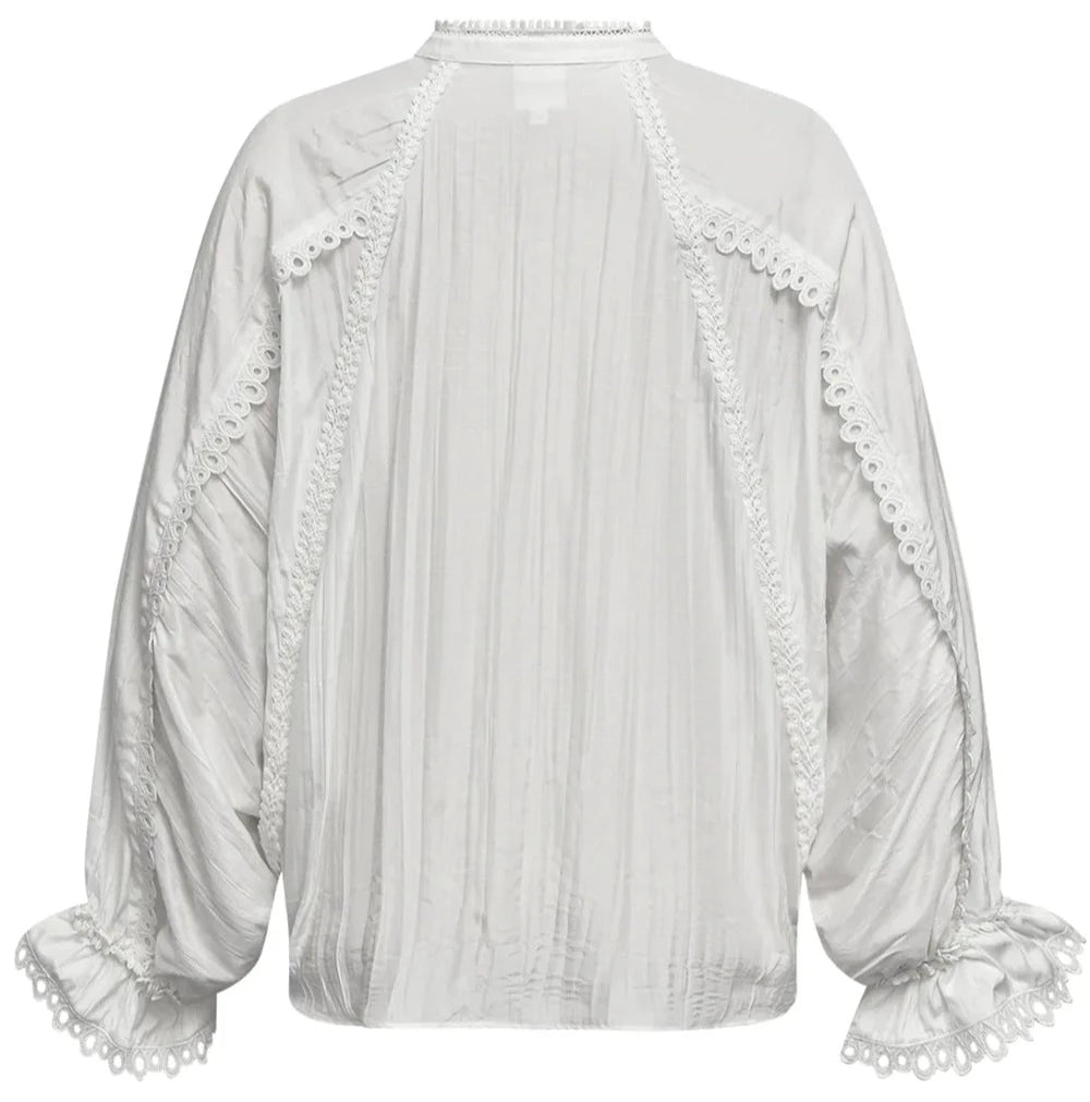 Gossia SigneGO Blouse Off-White - hvittrad.no