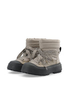 LÄST Snowboot Leather/Textile Taupe - hvittrad.no