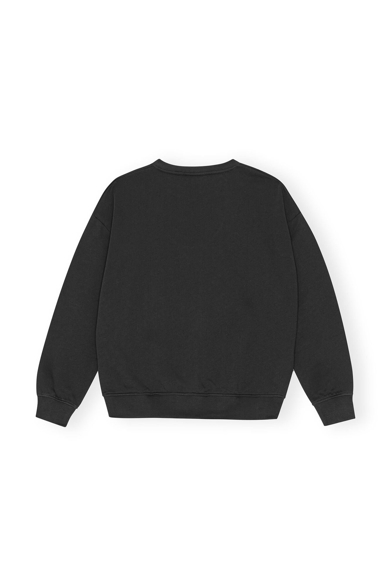 Ganni Isoli Ganni Oversized Sweatshirt Phantom - hvittrad.no