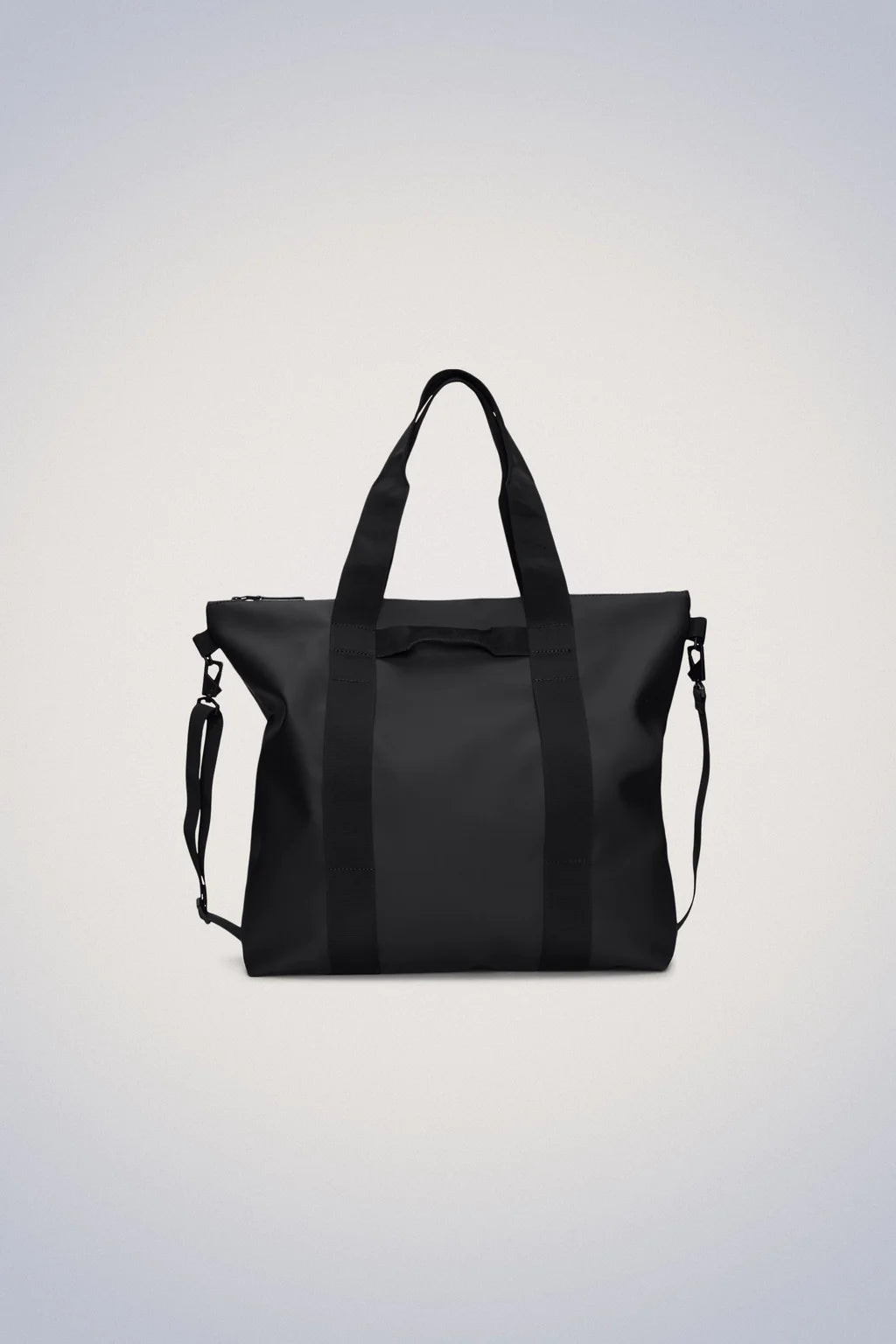 Rains Tote Bag W3 Black - hvittrad.no