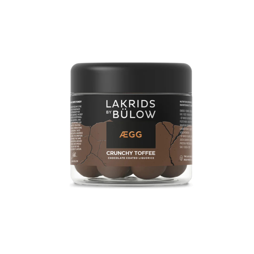 Lakrids by Bülow Ægg Crunchy Toffee Small 125g - hvittrad.no