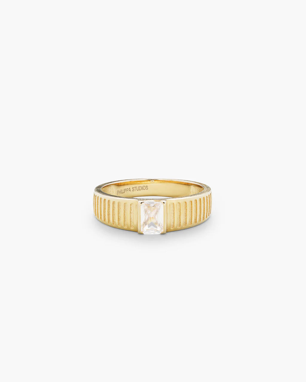 Philippa Studios Vera Ring Gold - hvittrad.no