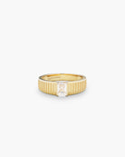 Philippa Studios Vera Ring Gold - hvittrad.no