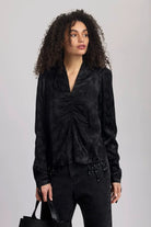 Gestuz DalilaGZ Blouse Black - hvittrad.no