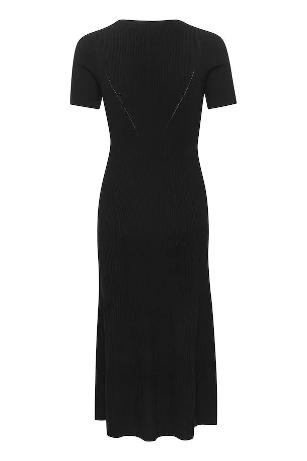 Gestuz YasmiaGZ SS Dress Black - hvittrad.no