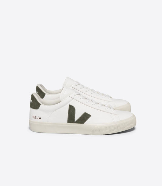 Veja Campo Chromefree Extra White Kaki - hvittrad.no