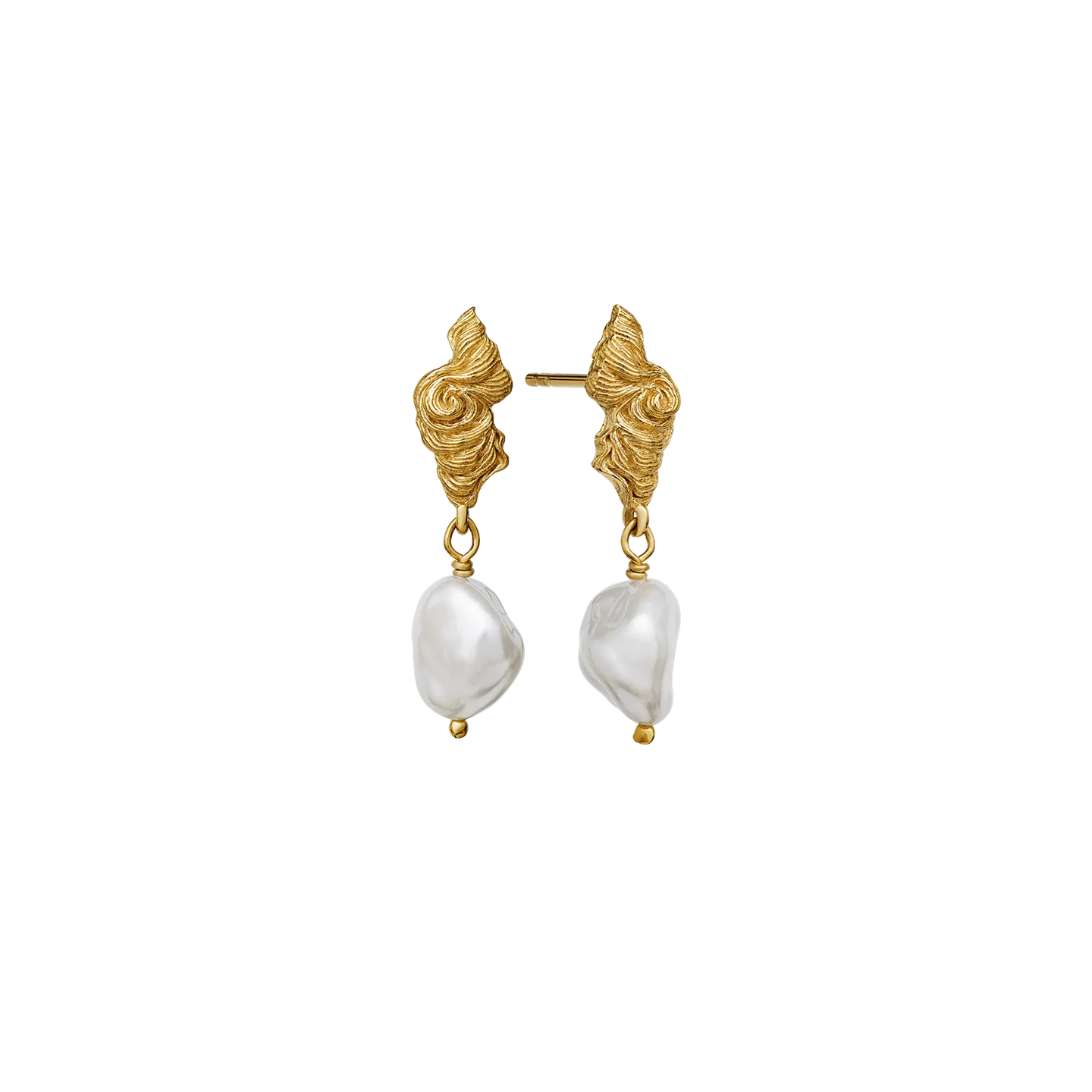 Maanesten Frigg Earrings - hvittrad.no