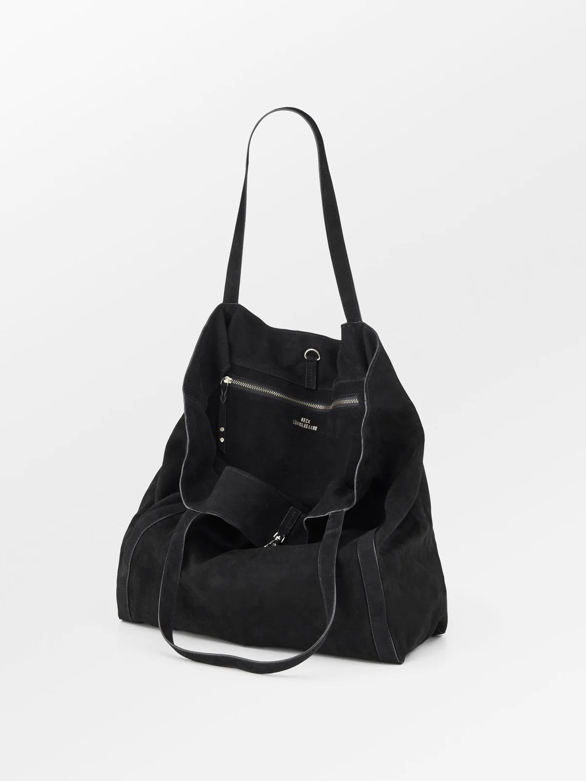 Beck Søndergaard Suede Eden Bag Black - hvittrad.no