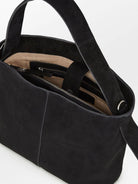 Beck Søndergaard Suede Fraya Small Bag Black - hvittrad.no