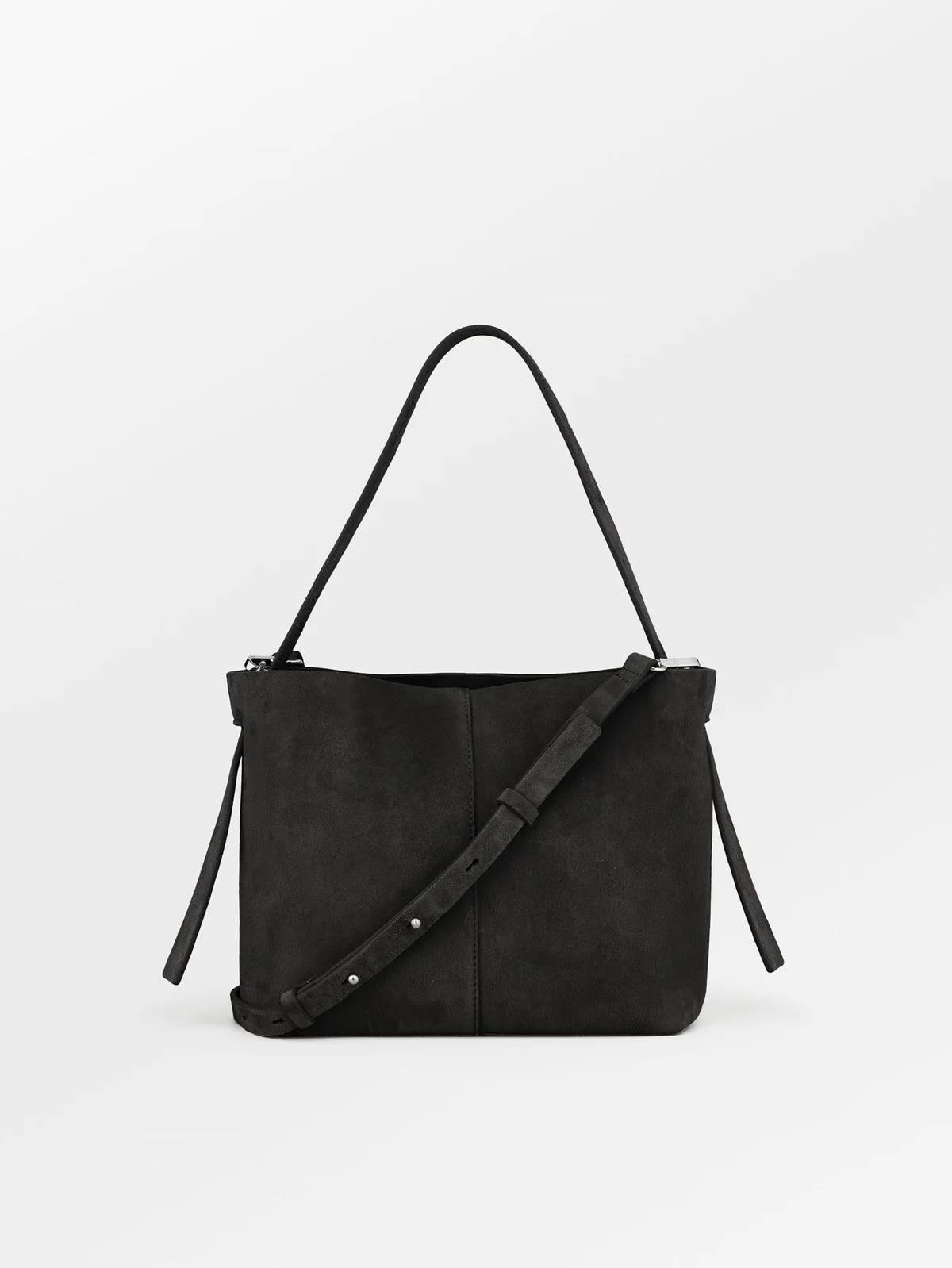 Beck Søndergaard Suede Fraya Small Bag Black - hvittrad.no