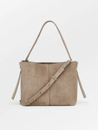 Beck Söndergaard Suede Fraya Small Bag Moral Gray - hvittrad.no