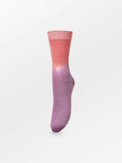 Gradiant Glitter Sock Wild Aster Fuchsia - hvittrad.no